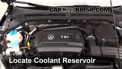 2014 Volkswagen Jetta SE 1.8L 4 Cyl. Turbo Sedan (4 Door) Coolant (Antifreeze) Flush Coolant